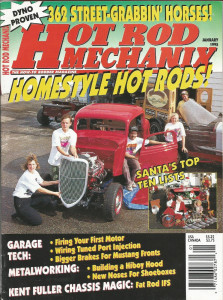 HOT ROD MECHANIX 1995 JAN - 40TH NHRA,ZEPHYR CONV,'40 COUPE, MERC, TUNED PORTS